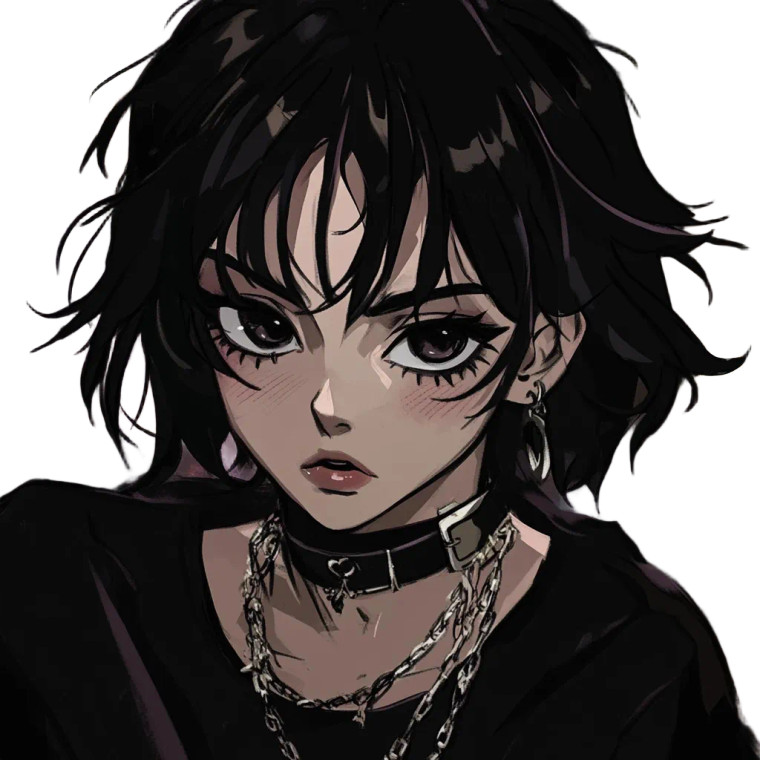 Goth Teenager Upset Vinyl Car Decal Sticker – Waterproof & UV-Resistant 8"