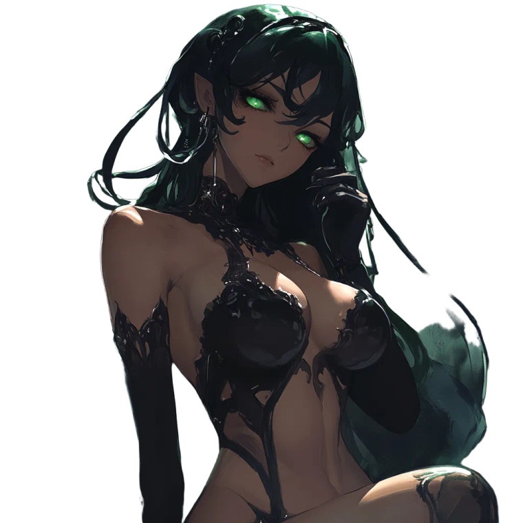 Vampiric Grace Vinyl Car Decal Sticker – Waterproof & UV-Resistant 8"