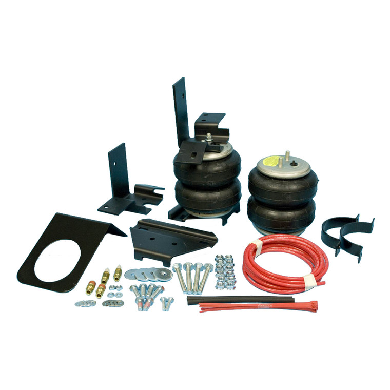 Level and Stabilize Your Ride with Firestone Industrial Helper Spring Kit | Ride-Rite Air Spring Set of 2 | 5000lb Capacity | Adjustable 5-100 PSI