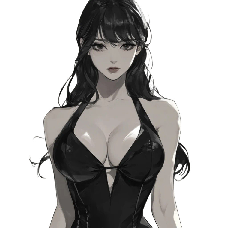 Mistress Of Night V8 Vinyl Car Decal Sticker – Waterproof & UV-Resistant 8"