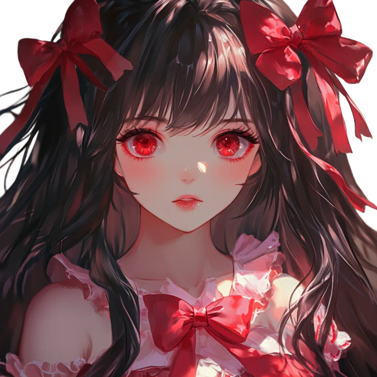 Anime-Style Girl V13 Vinyl Car Decal Sticker – Waterproof & UV-Resistant 8"