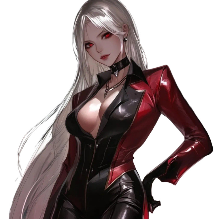 Edelgard Crime Boss Vinyl Car Decal Sticker – Waterproof & UV-Resistant 8"