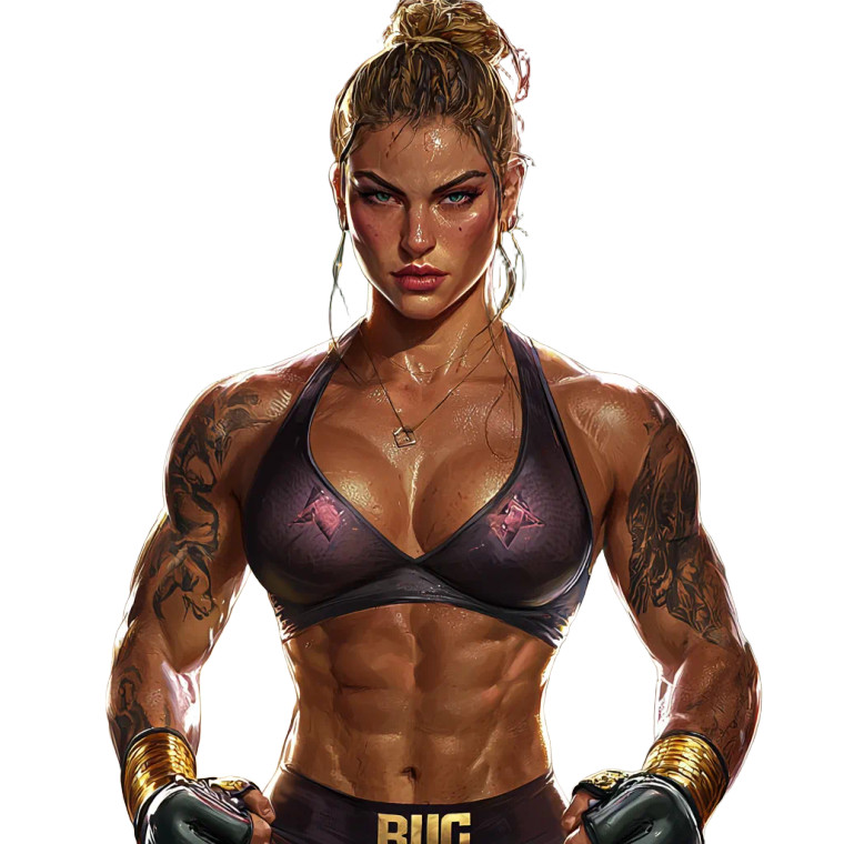 Underground Fighter V2 Vinyl Car Decal Sticker – Waterproof & UV-Resistant 8"