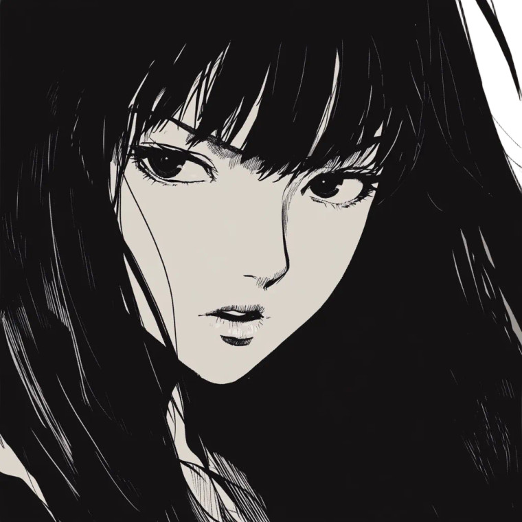 Manga Girl Threatened Vinyl Car Decal Sticker – Waterproof & UV-Resistant 8"