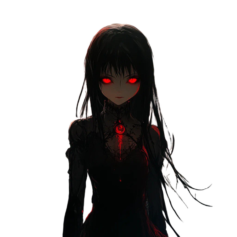 Psychedelic Shadow Woman Vinyl Car Decal Sticker – Waterproof & UV-Resistant 8"