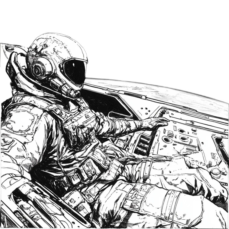 Bounty Hunter'S Journey Vinyl Car Decal Sticker – Waterproof & UV-Resistant 8"