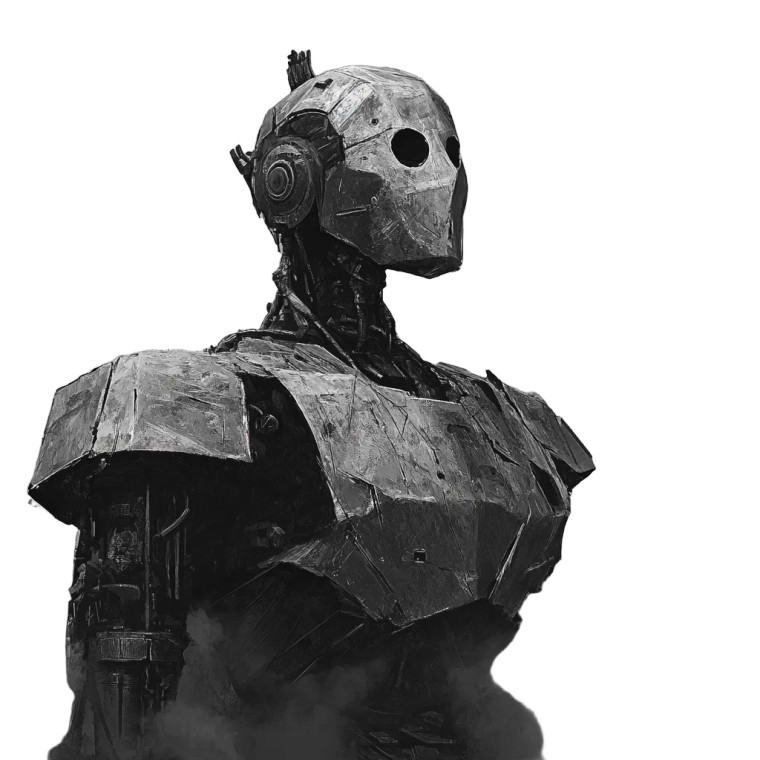 Steel God Vinyl Car Decal Sticker – Waterproof & UV-Resistant 8"