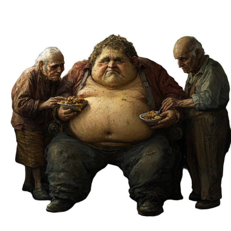 Hairy Fat Babyface Vinyl Car Decal Sticker – Waterproof & UV-Resistant 8"