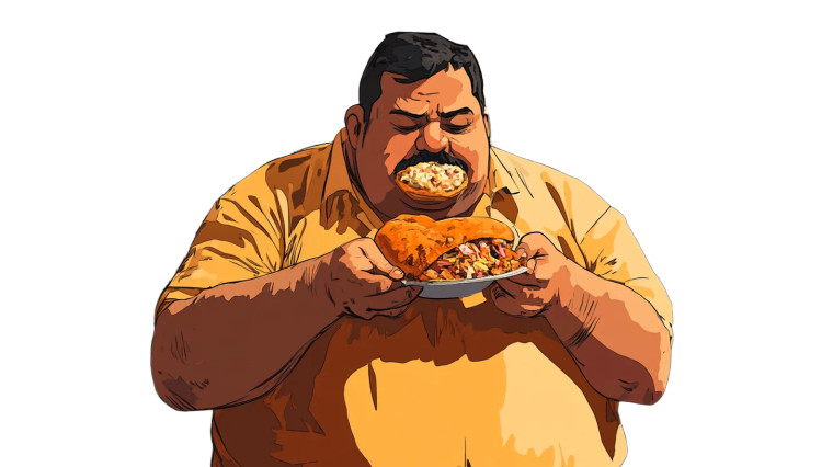 Indian Office Guy Vinyl Car Decal Sticker – Waterproof & UV-Resistant 8"