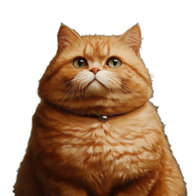 Cat Vinyl Car Decal Sticker – Waterproof & UV-Resistant 8"