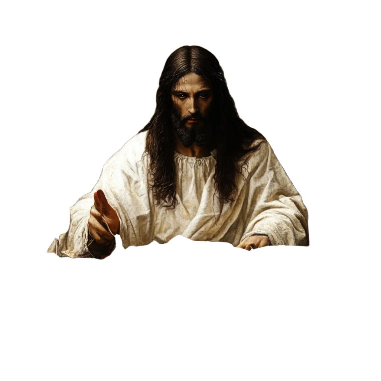 Surreal Last Supper Vinyl Car Decal Sticker – Waterproof & UV-Resistant 8"