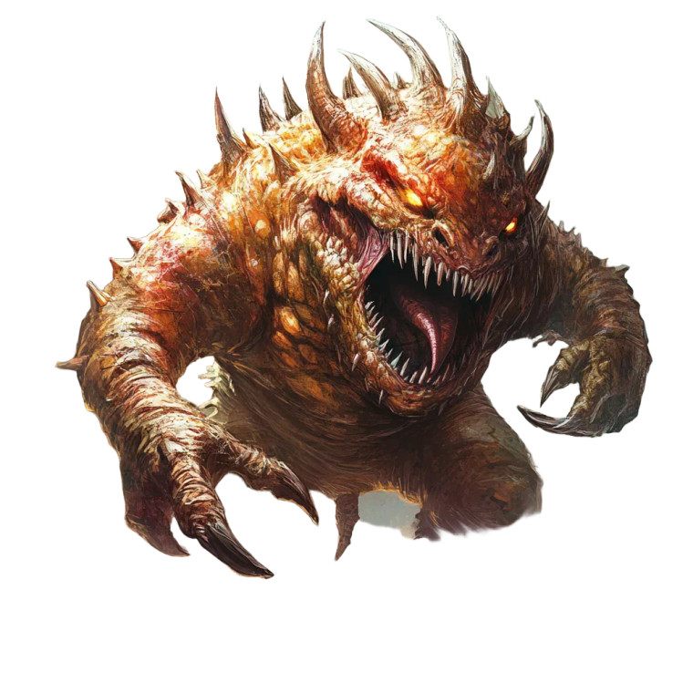 Rock Monster Vinyl Car Decal Sticker – Waterproof & UV-Resistant 8"