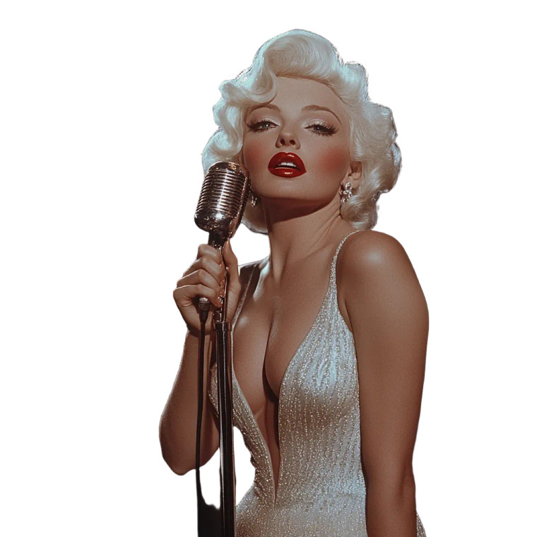 Marilyn Monroe Close-Up Vinyl Car Decal Sticker – Waterproof & UV-Resistant 8"