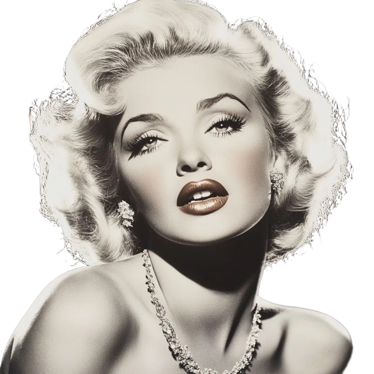 Marilyn Monroe Poster Vinyl Car Decal Sticker – Waterproof & UV-Resistant 8"