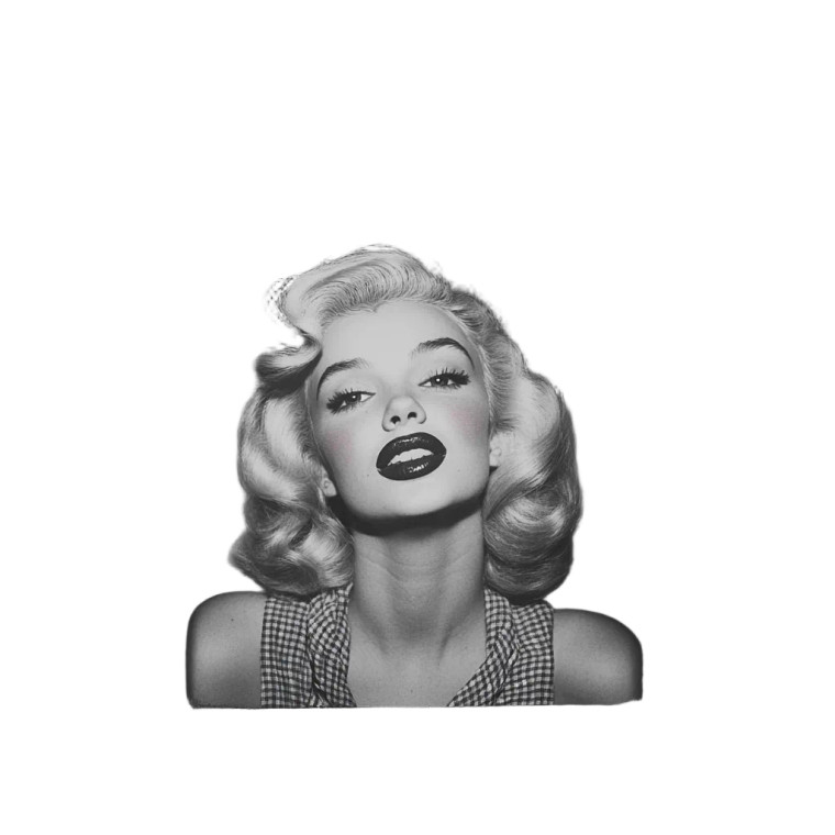 Marilyn Monroe Photobooth Vinyl Car Decal Sticker – Waterproof & UV-Resistant 8"