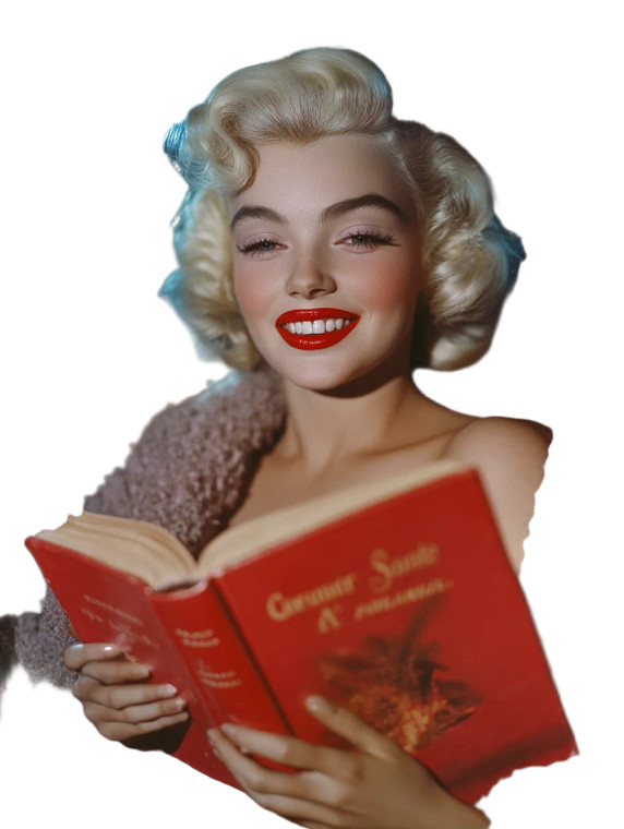Marilyn Monroe Smiling V2 Vinyl Car Decal Sticker – Waterproof & UV-Resistant 8"