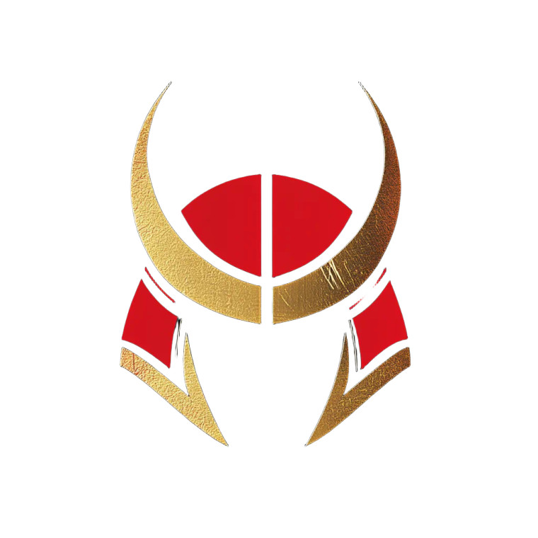 Kabuto Helmet Logo Vinyl Car Decal Sticker – Waterproof & UV-Resistant 8"