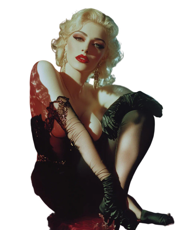 Madonna In Gloves Vinyl Car Decal Sticker – Waterproof & UV-Resistant 8"