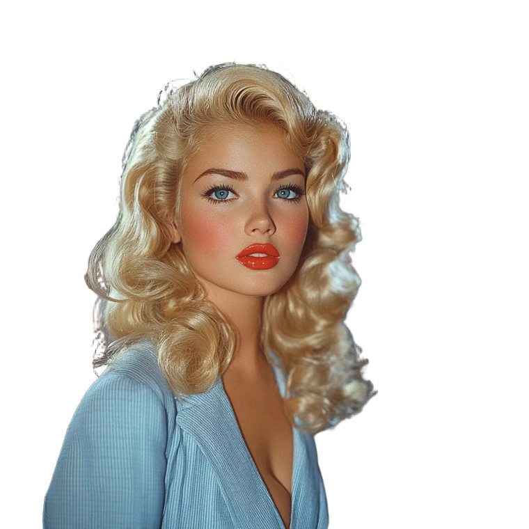 1950S Movie Star V5 Vinyl Car Decal Sticker – Waterproof & UV-Resistant 8"