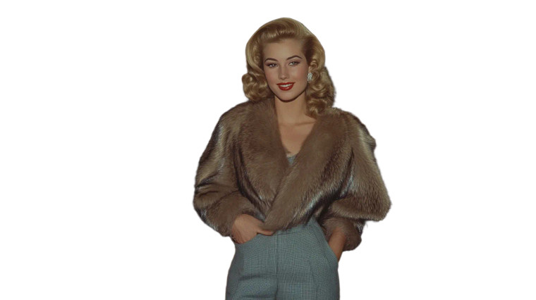 Blonde In Mink Vinyl Car Decal Sticker – Waterproof & UV-Resistant 8"