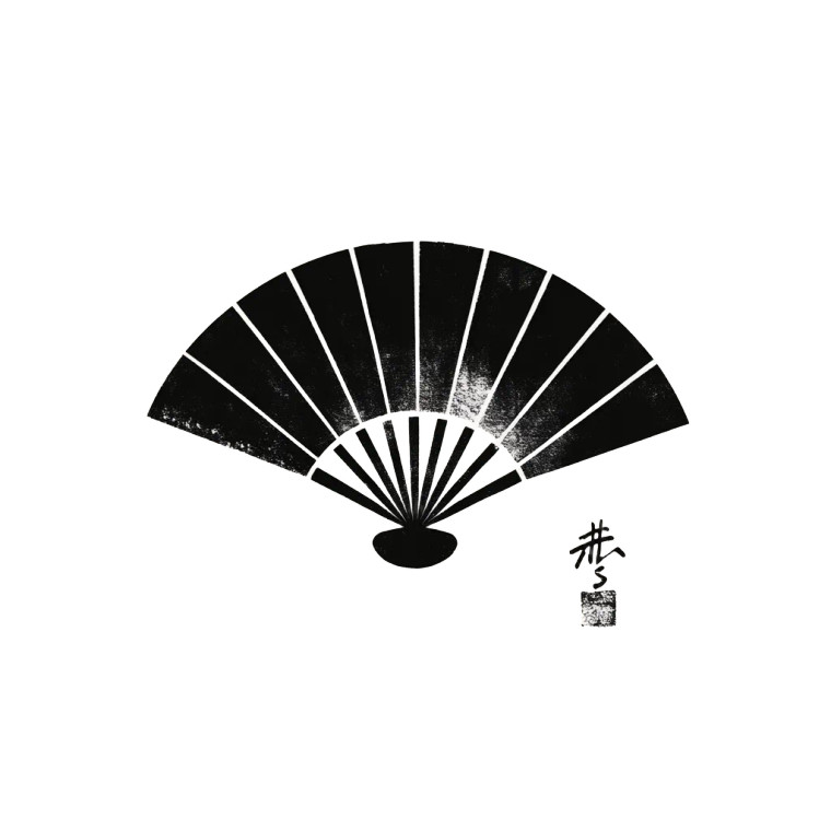 Senshi Fan Logo Vinyl Car Decal Sticker – Waterproof & UV-Resistant 8"