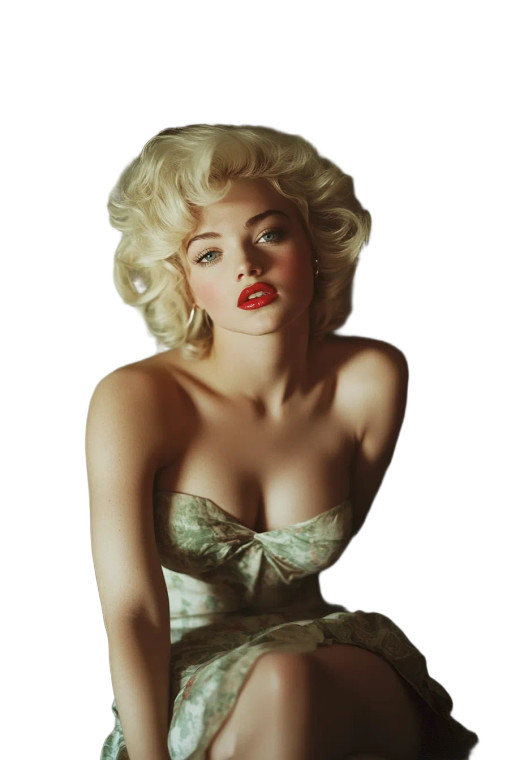 Marilyn Monroe Portrait V13 Vinyl Car Decal Sticker – Waterproof & UV-Resistant 8"
