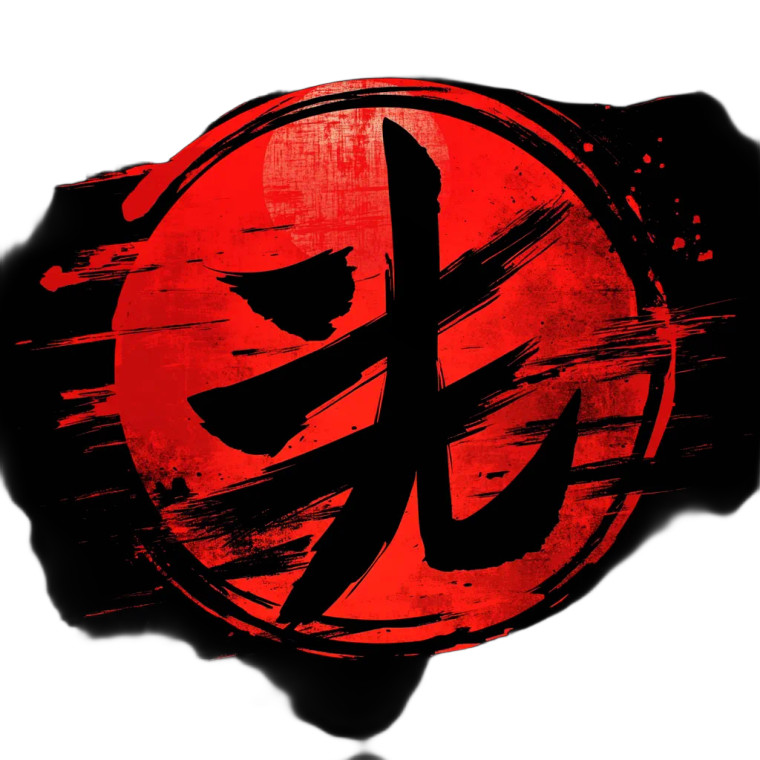 Ninja Seven Logo Vinyl Car Decal Sticker – Waterproof & UV-Resistant 8"