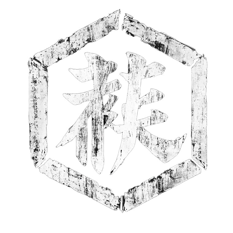 Geometric Kanji Glory Vinyl Car Decal Sticker – Waterproof & UV-Resistant 8"