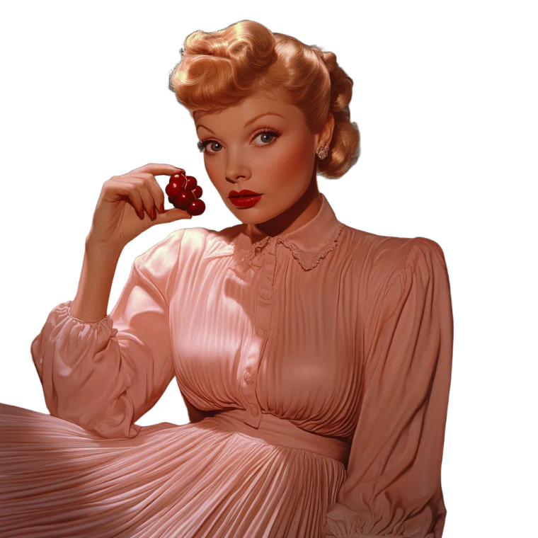 Vintage Romance Illustration Vinyl Car Decal Sticker – Waterproof & UV-Resistant 8"