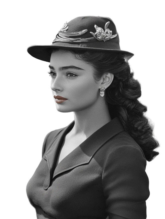 Young Aspiring Actress Vinyl Car Decal Sticker – Waterproof & UV-Resistant 8"