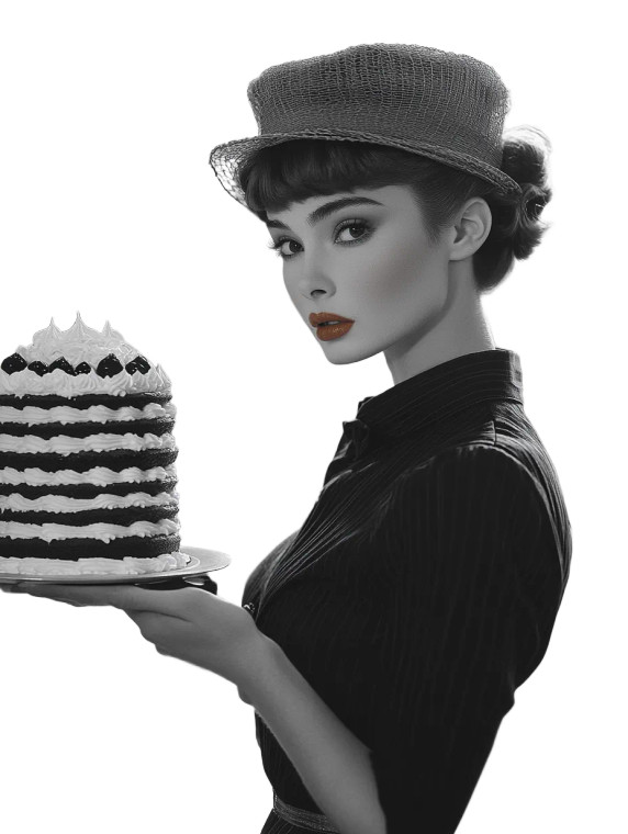 Audrey Hepburn Decorating Vinyl Car Decal Sticker – Waterproof & UV-Resistant 8"