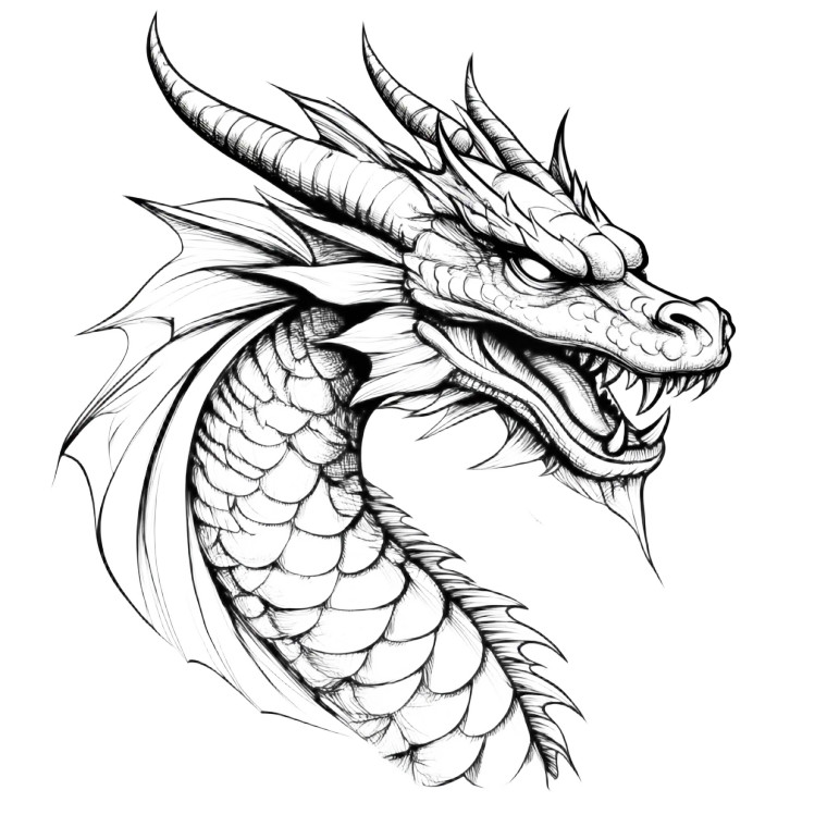 Noble Dragon Figurehead Vinyl Car Decal Sticker – Waterproof & UV-Resistant 8" Noble Dragon Figurehead Vinyl Car Decal Sticker – Waterproof & UV-Resistant 8"