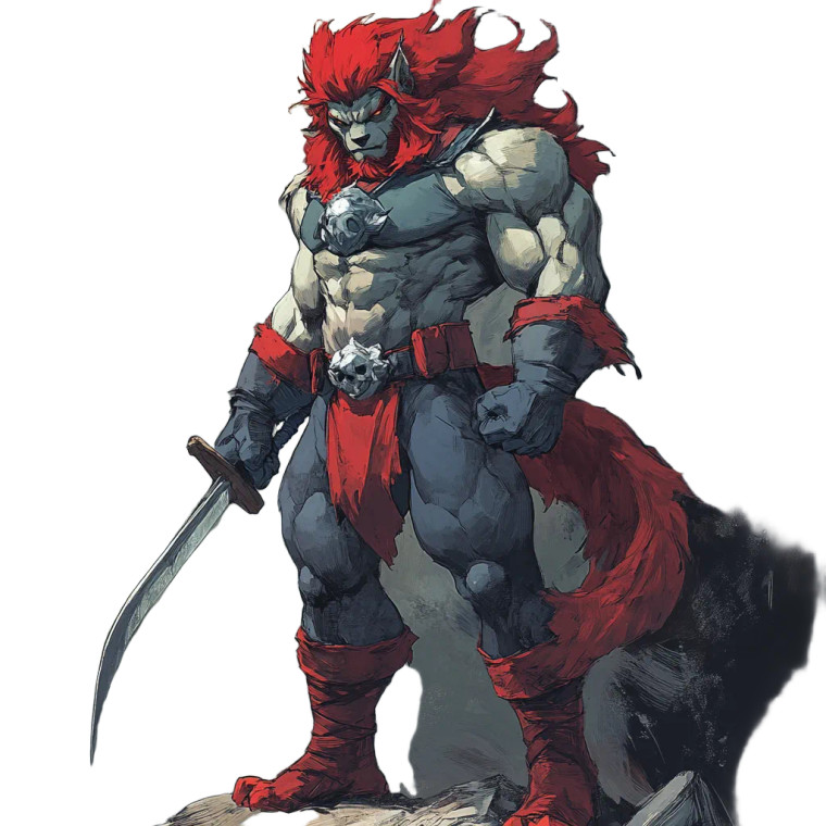 Thundercats Mcfarlane Style Vinyl Car Decal Sticker – Waterproof & UV-Resistant 8"