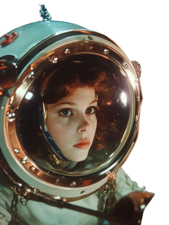 Space Adventurer Girl Vinyl Car Decal Sticker – Waterproof & UV-Resistant 8" Space Adventurer Girl Vinyl Car Decal Sticker – Waterproof & UV-Resistant 8"