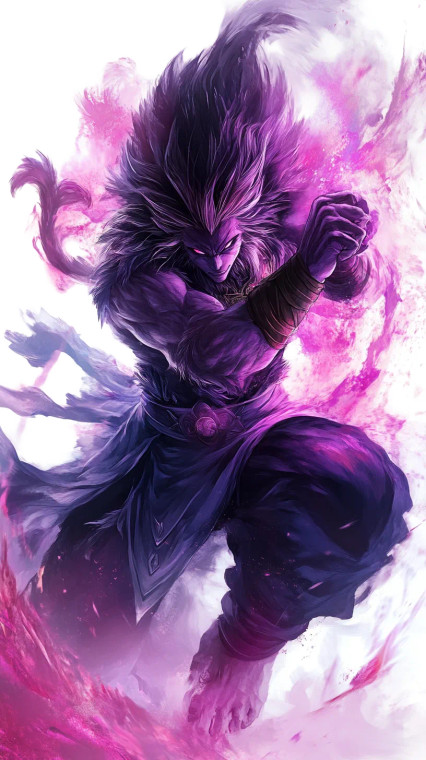 Super Saiyan 4 Ape Vinyl Car Decal Sticker – Waterproof & UV-Resistant 8"