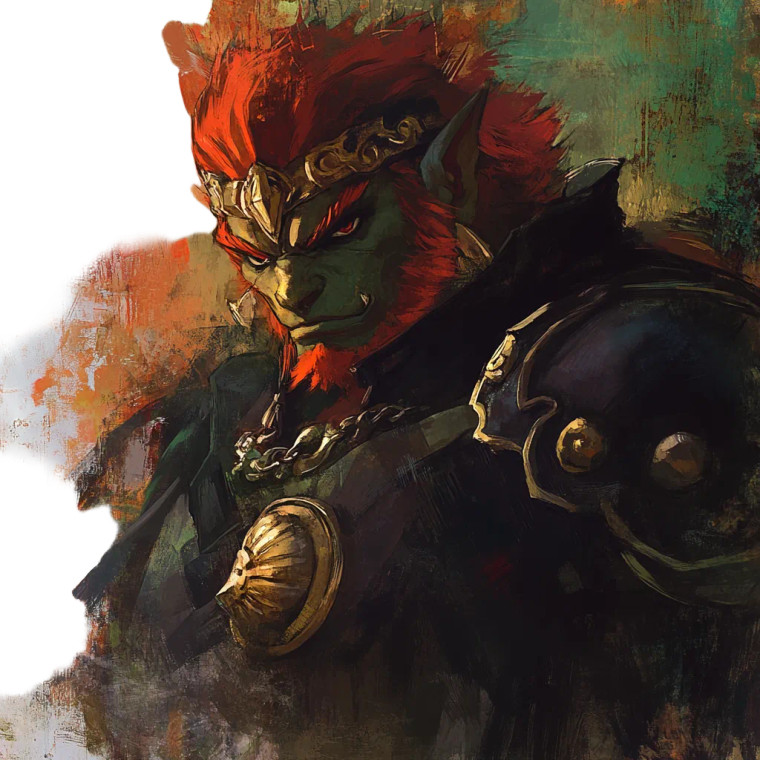 Ganondorf Raw Vinyl Car Decal Sticker – Waterproof & UV-Resistant 8"