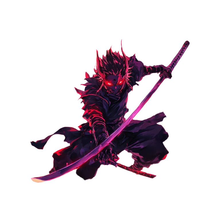 Demon Slayer Vinyl Car Decal Sticker – Waterproof & UV-Resistant 8"