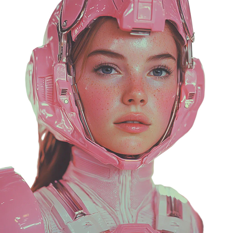 Galactic Spartan Soldier Vinyl Car Decal Sticker – Waterproof & UV-Resistant 8"