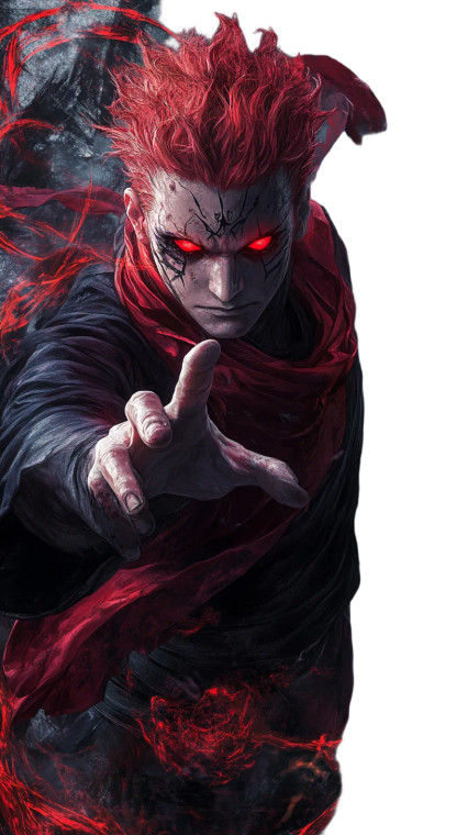 Ryomen Sukuna V2 Vinyl Car Decal Sticker – Waterproof & UV-Resistant 8"