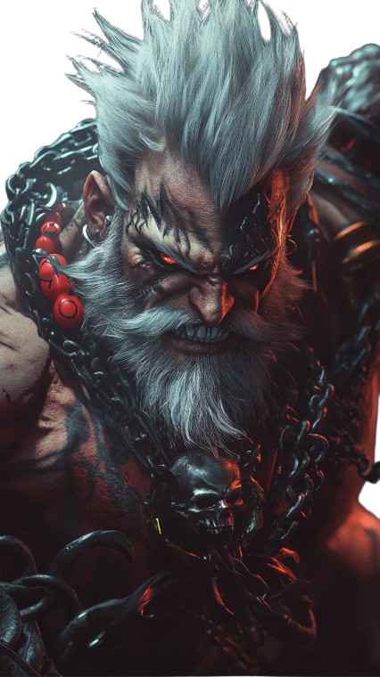 Arcane-Style Characters Vinyl Car Decal Sticker – Waterproof & UV-Resistant 8"