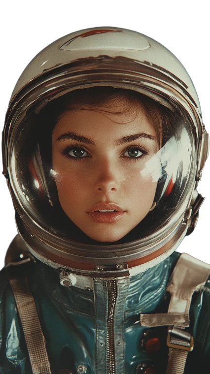 Grunge Space Supermodel Vinyl Car Decal Sticker – Waterproof & UV-Resistant 8"