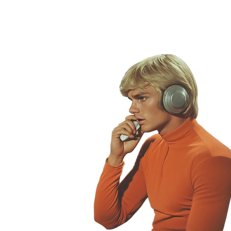 1970S Sci-Fi Call V2 Vinyl Car Decal Sticker – Waterproof & UV-Resistant 8"