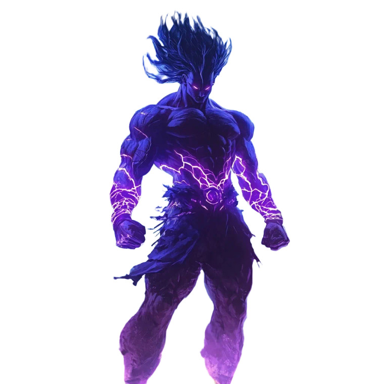 Dark Saiyan Rival Vinyl Car Decal Sticker – Waterproof & UV-Resistant 8"