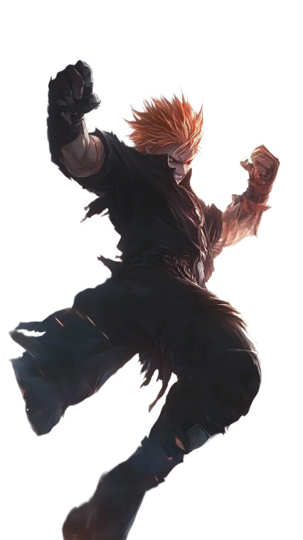 Ichigo Kurosaki Fighting Vinyl Car Decal Sticker – Waterproof & UV-Resistant 8"