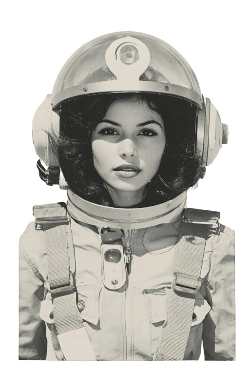 Retro Space Ranger Vinyl Car Decal Sticker – Waterproof & UV-Resistant 8"