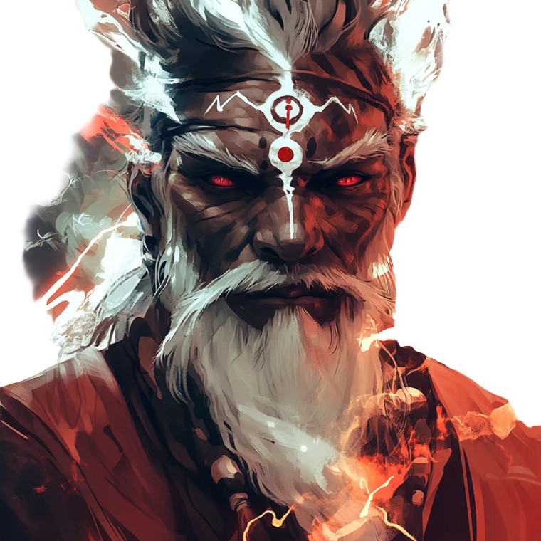 Chakra Elder Sage Vinyl Car Decal Sticker – Waterproof & UV-Resistant 8"