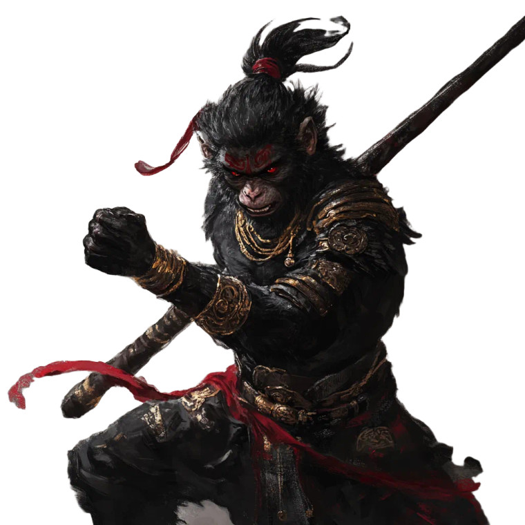 Black Myth Wukong V11 Vinyl Car Decal Sticker – Waterproof & UV-Resistant 8"