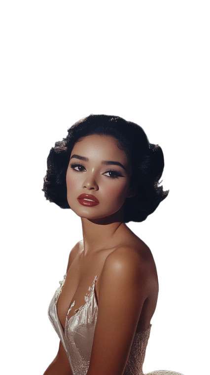 Technicolor Portrait Vinyl Car Decal Sticker – Waterproof & UV-Resistant 8"