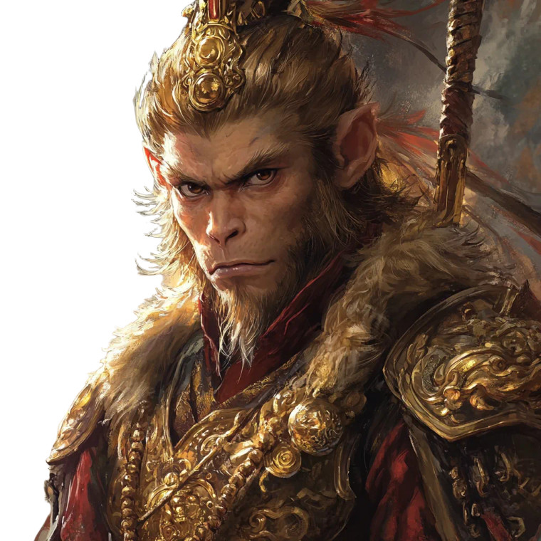 Sun Wukong V12 Vinyl Car Decal Sticker – Waterproof & UV-Resistant 8"