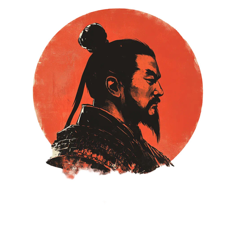 Sun Tzu Poster Vinyl Car Decal Sticker – Waterproof & UV-Resistant 8"